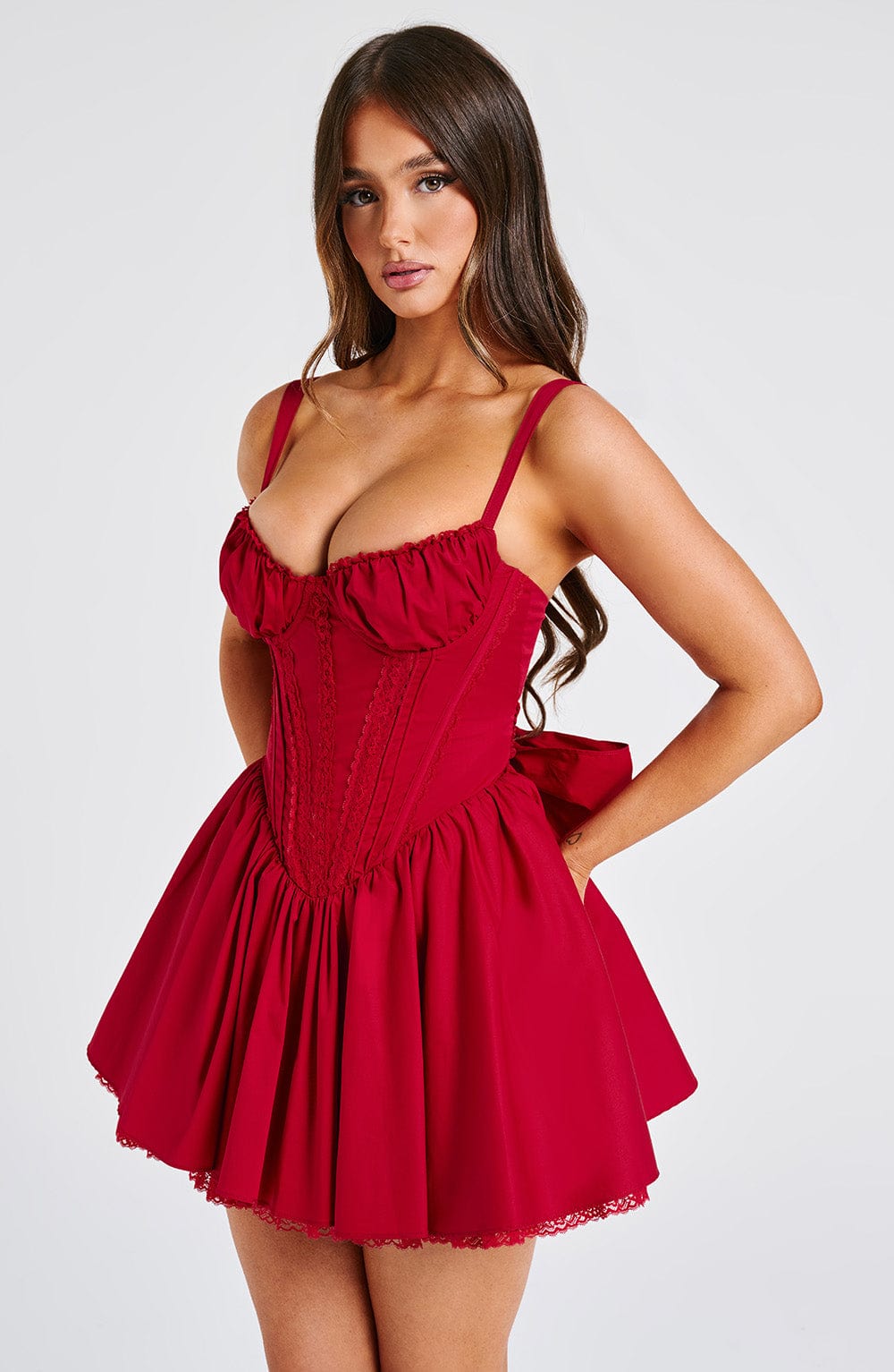Josie Minikleid - Rot