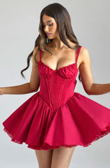 Josie Minikleid - Rot