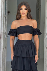 Joy Top - Schwarz