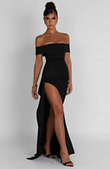 Joyce Maxikleid - Schwarz
