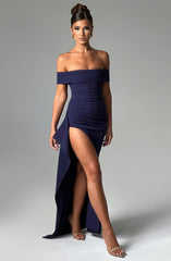 Joyce Maxikleid - Marineblau