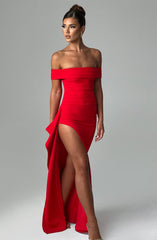 Joyce Maxikleid - Rot
