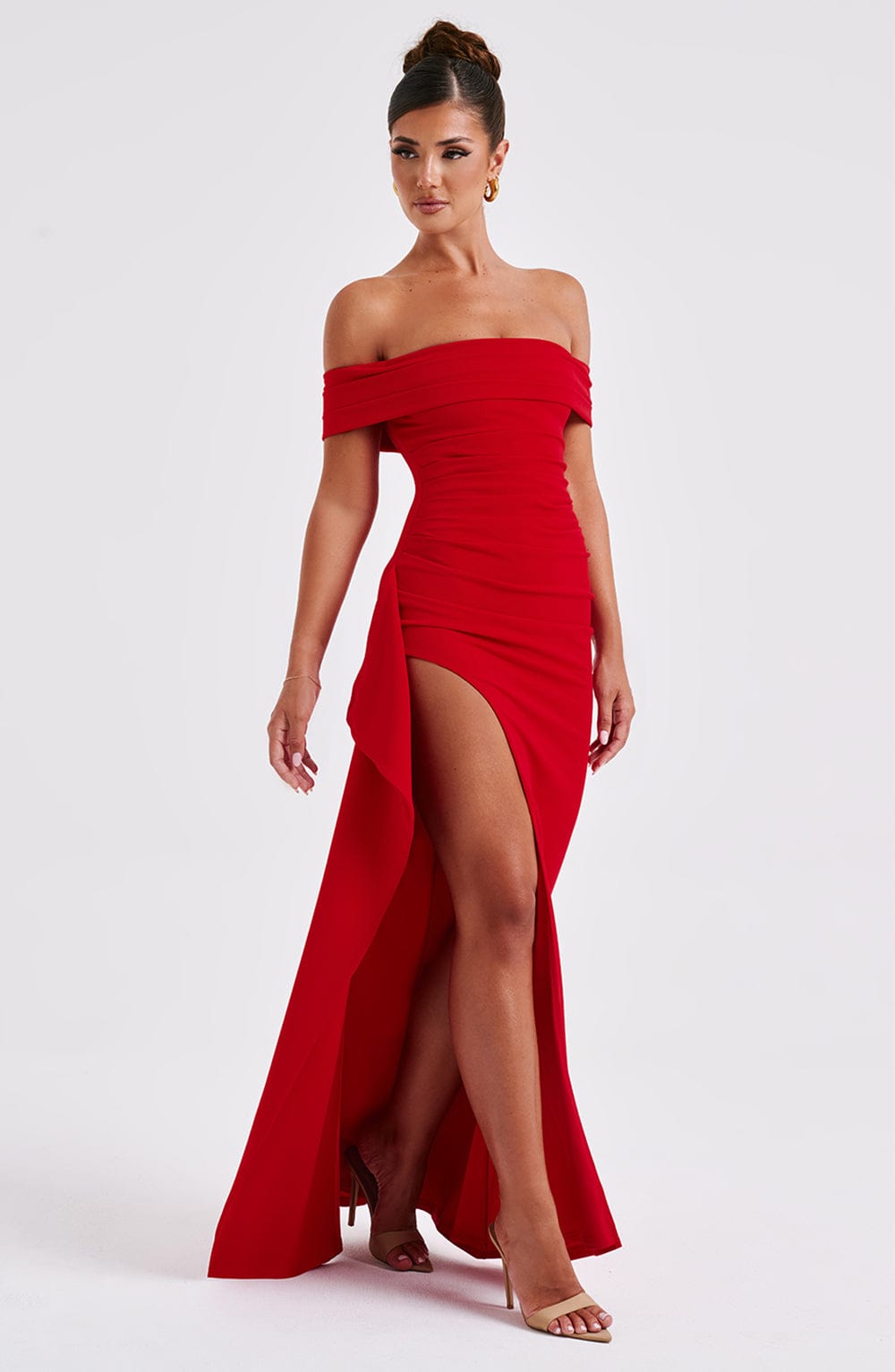 Joyce Maxikleid - Rot