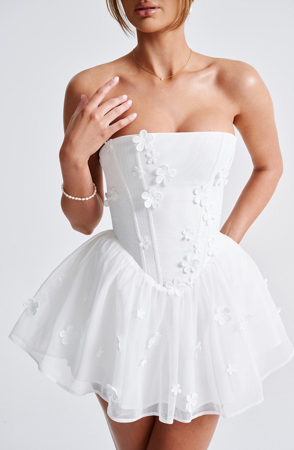 Justina Playsuit - Elfenbein