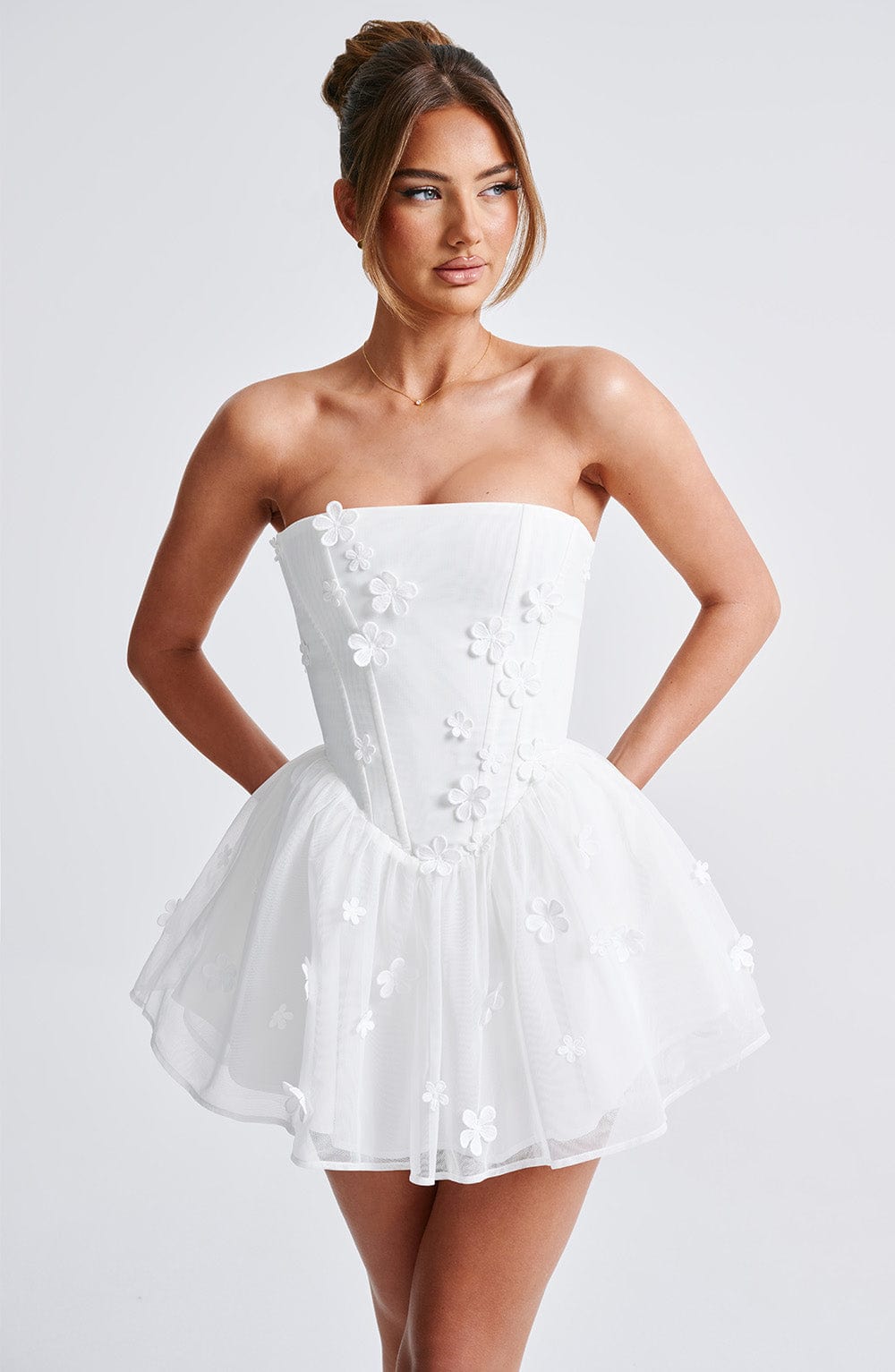 Justina Playsuit - Elfenbein