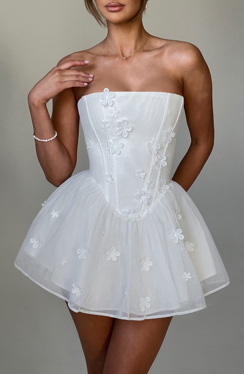 Justina Playsuit - Elfenbein
