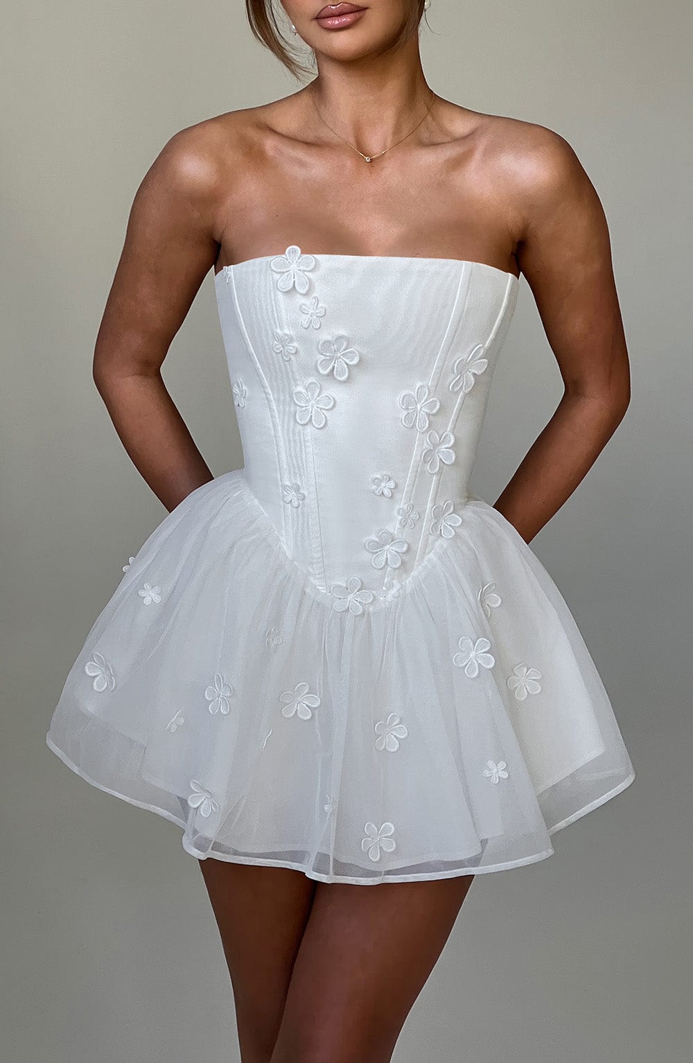 Justina Playsuit - Elfenbein