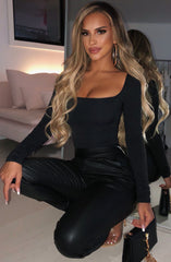 Kaia Bodysuit - Schwarz