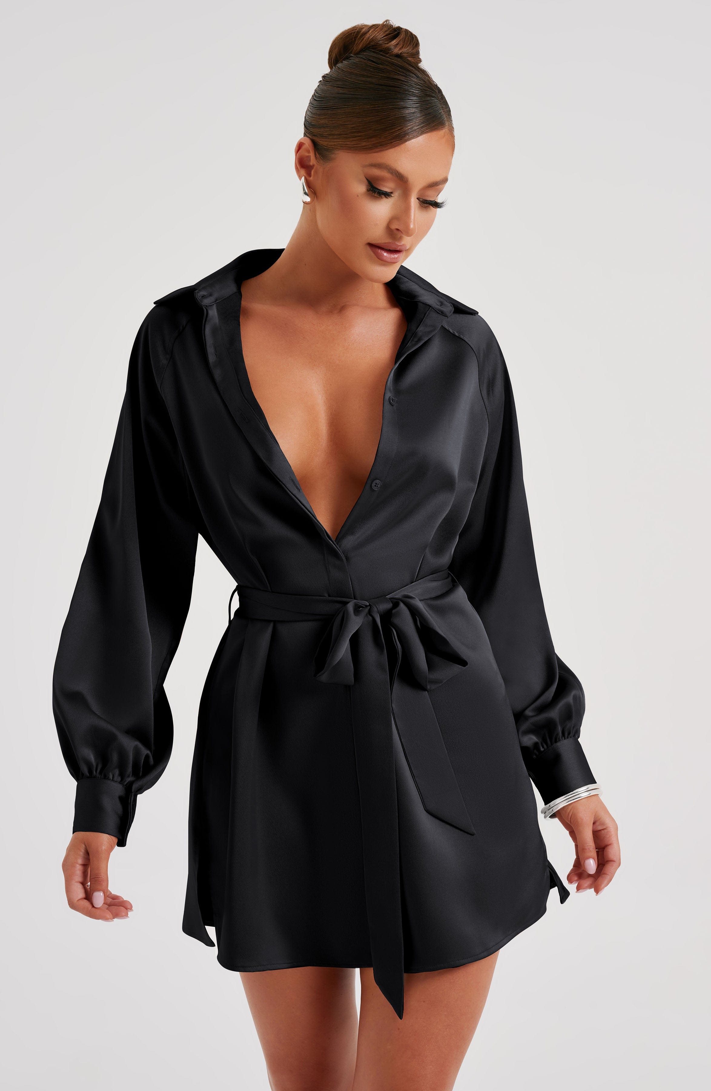 Kara Minikleid - Schwarz