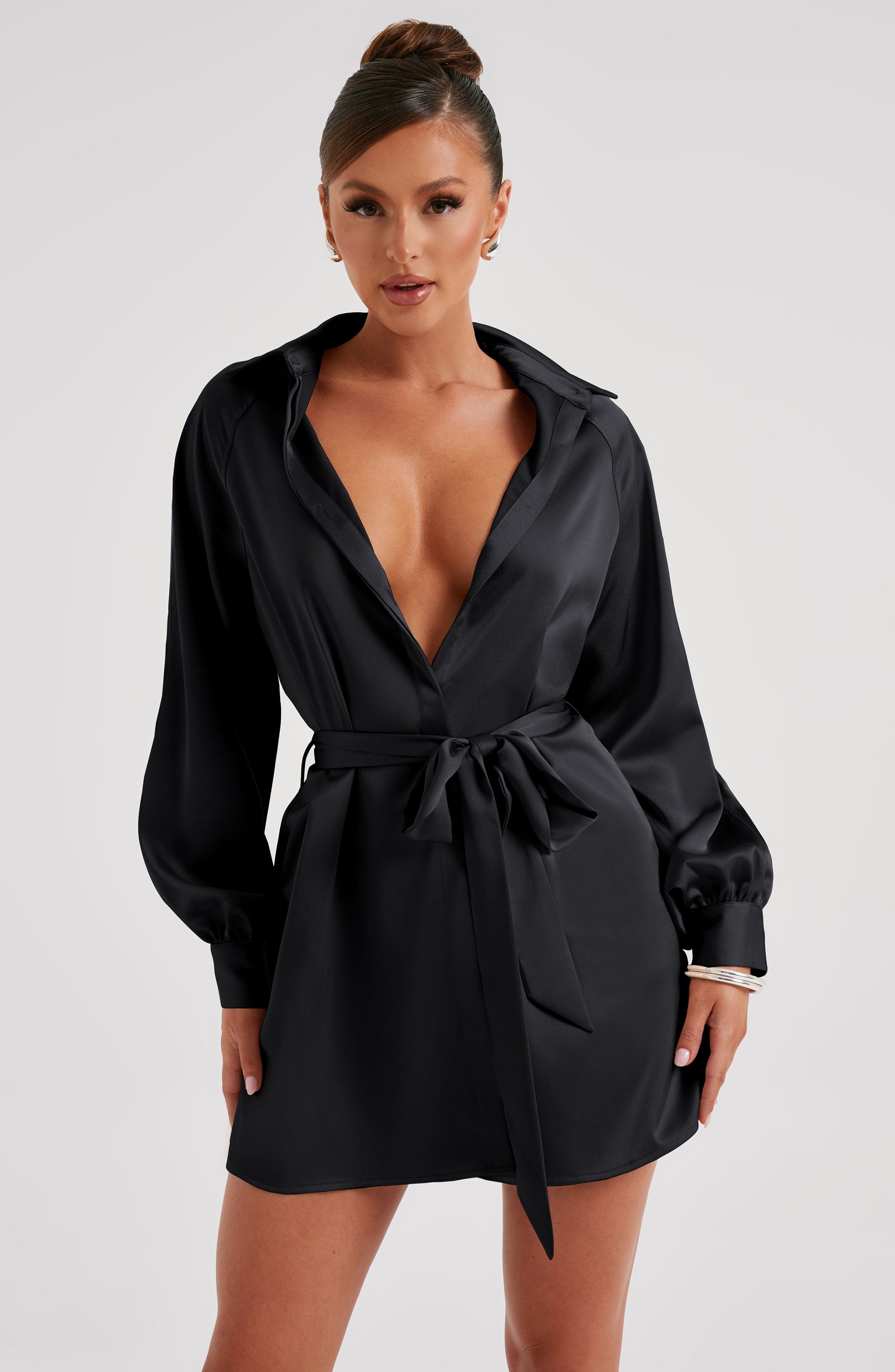 Kara Minikleid - Schwarz