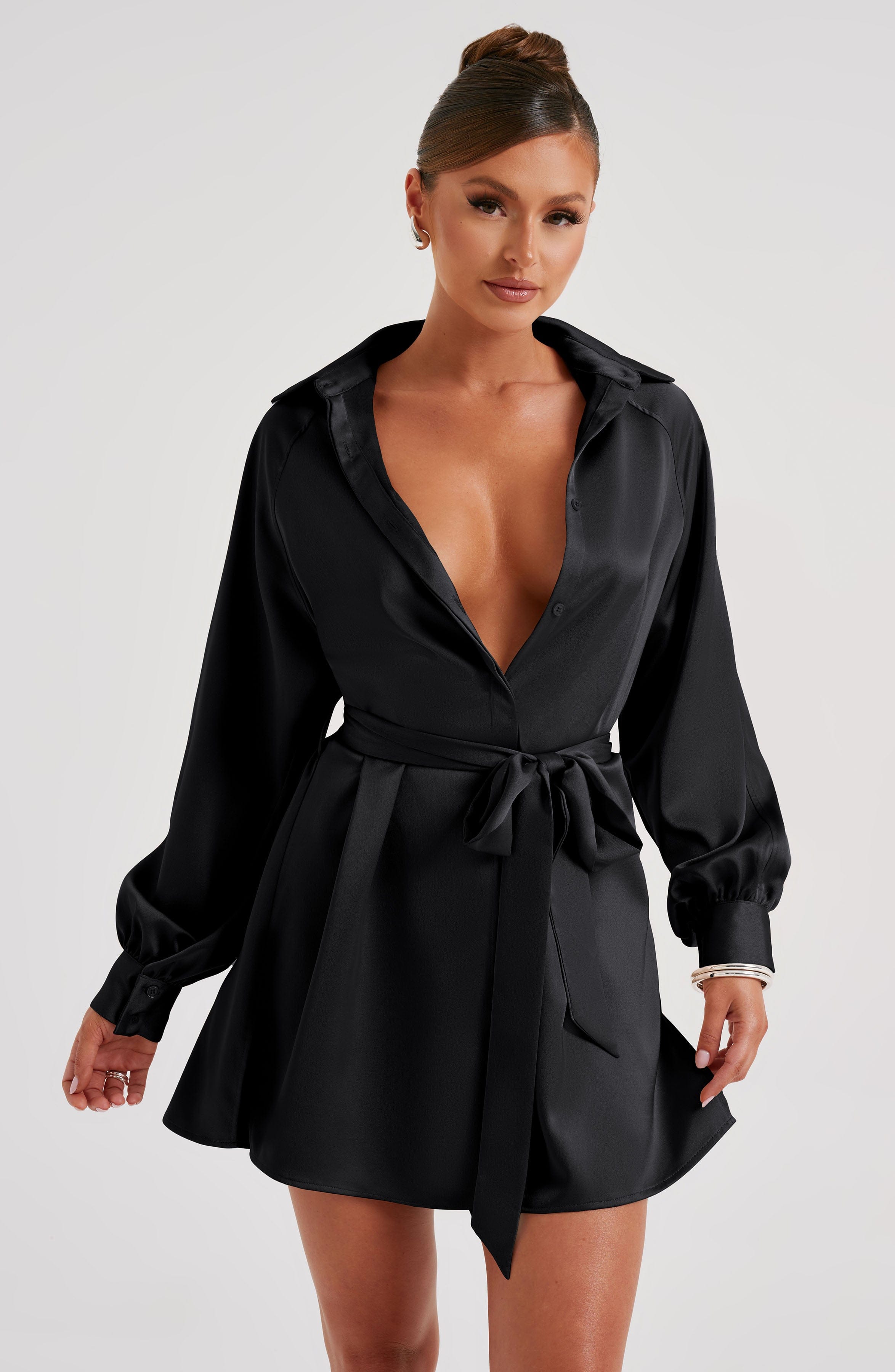 Kara Minikleid - Schwarz