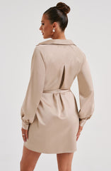 Kara Minikleid - Champagner