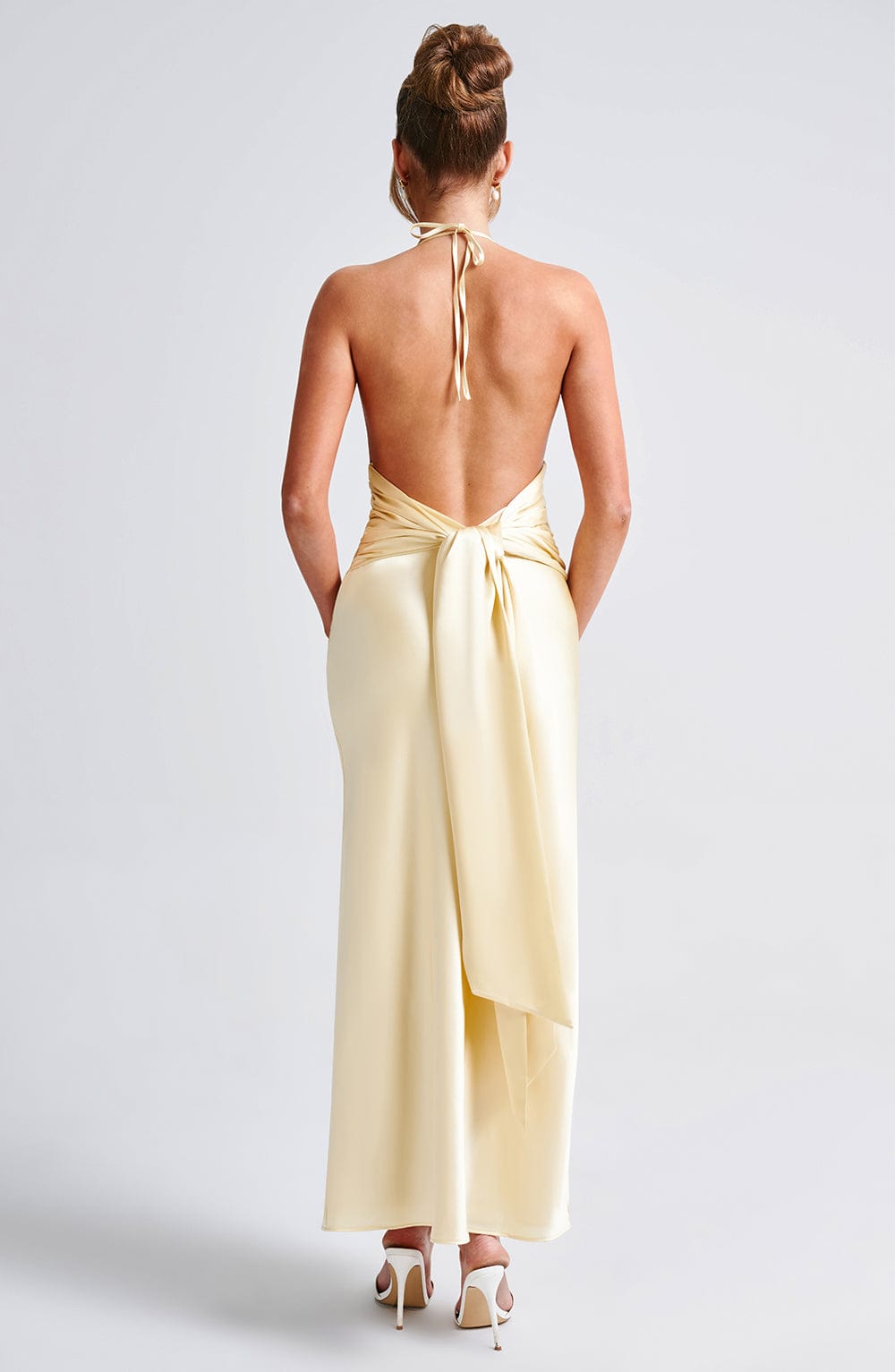 Kiandra Maxikleid - Zitrone