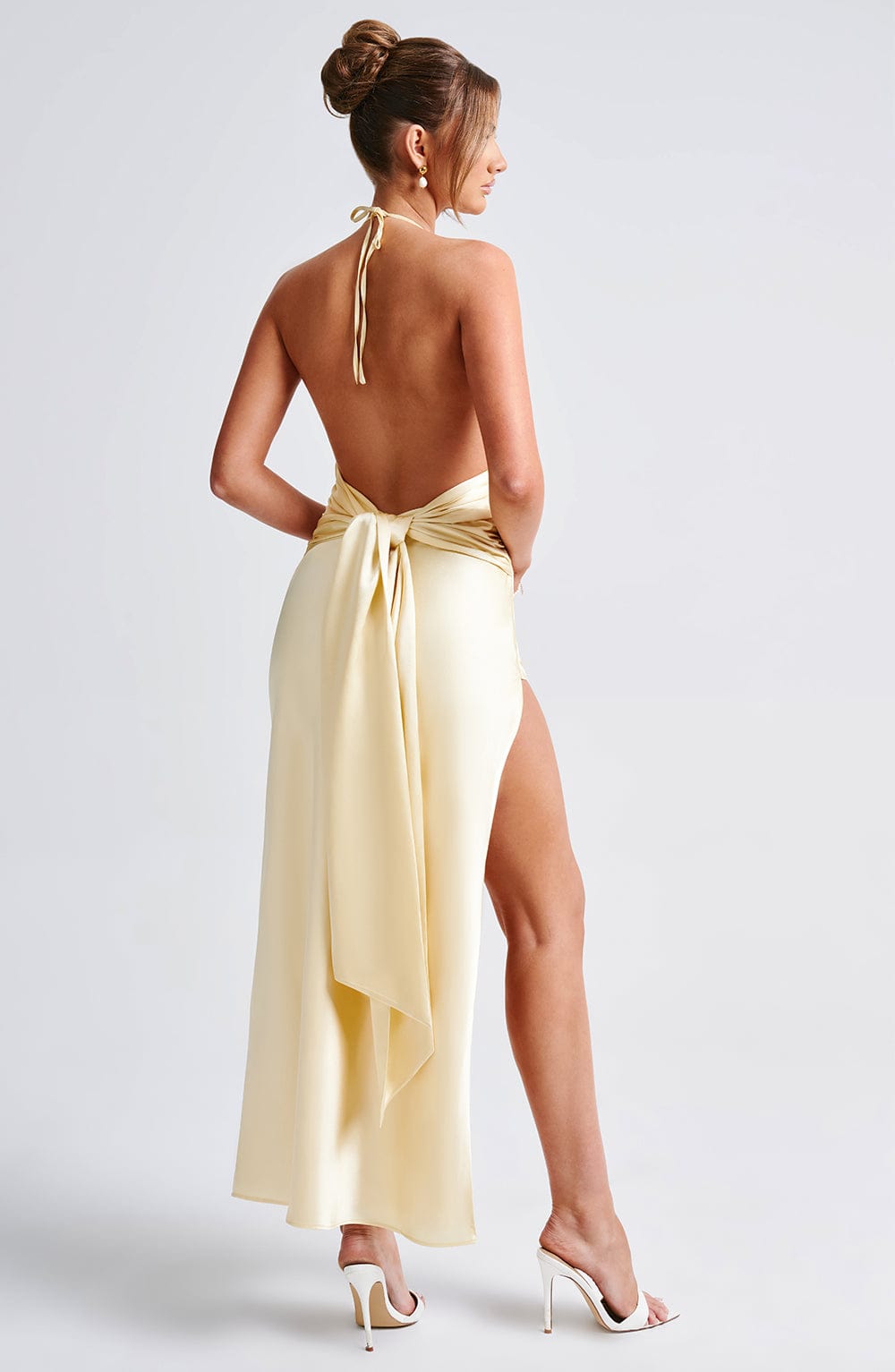 Kiandra Maxikleid - Zitrone
