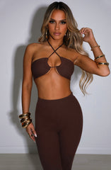 Kyana Crop - Schokolade