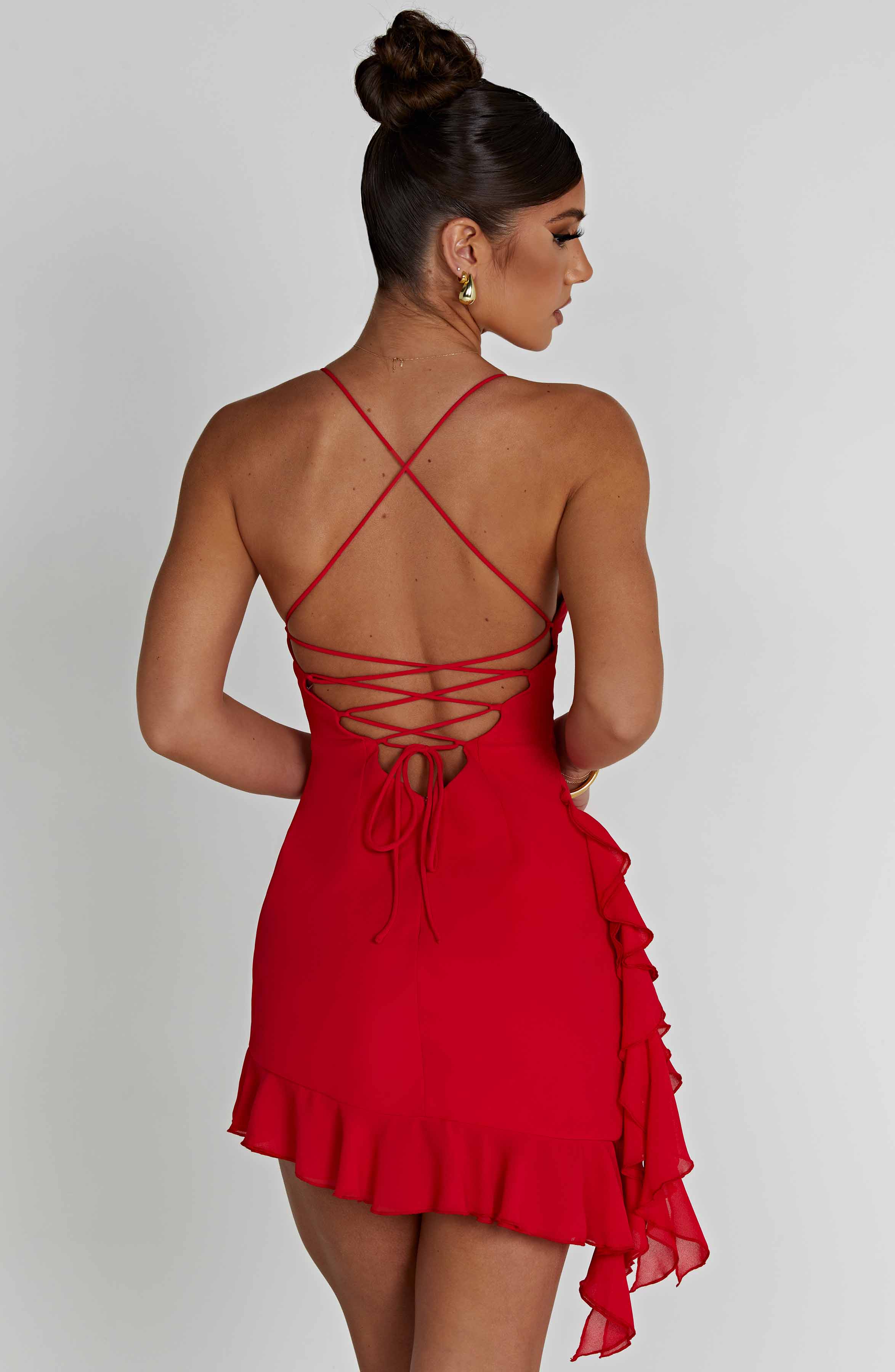 Larosa Minikleid - Rot