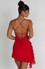Larosa Minikleid - Rot