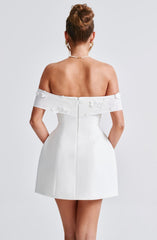 Laurel Minikleid - Elfenbein