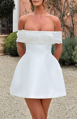 Laurel Minikleid - Elfenbein