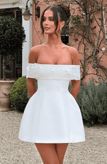 Laurel Minikleid - Elfenbein