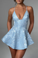 Leila Playsuit - Blau