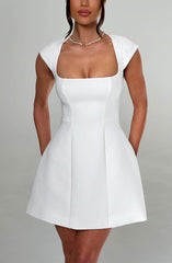 Lena Minikleid - Elfenbein