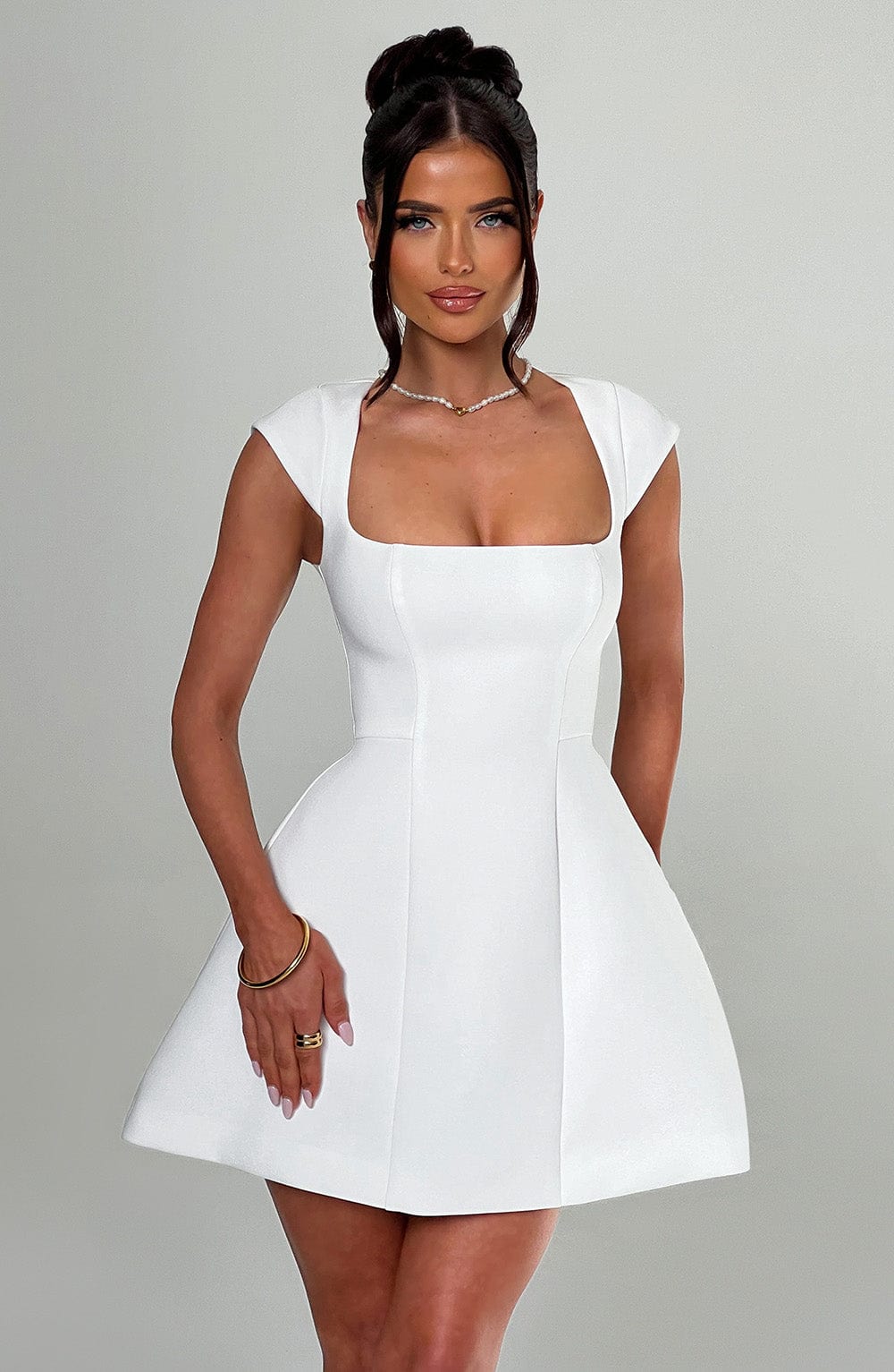 Lena Minikleid - Elfenbein