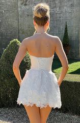 Leona Minikleid - Elfenbein