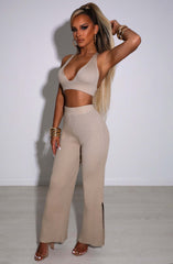Lila Hose - Beige