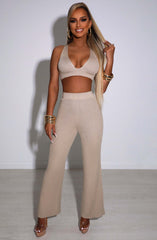 Lila Hose - Beige