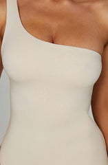 London Maxikleid - Creme