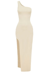 London Maxikleid - Creme