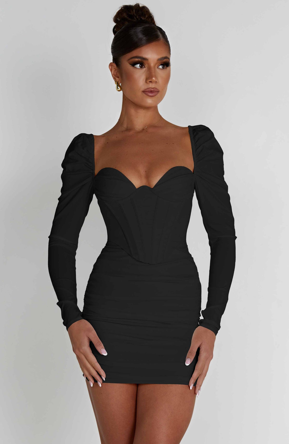 Louise Minikleid - Schwarz