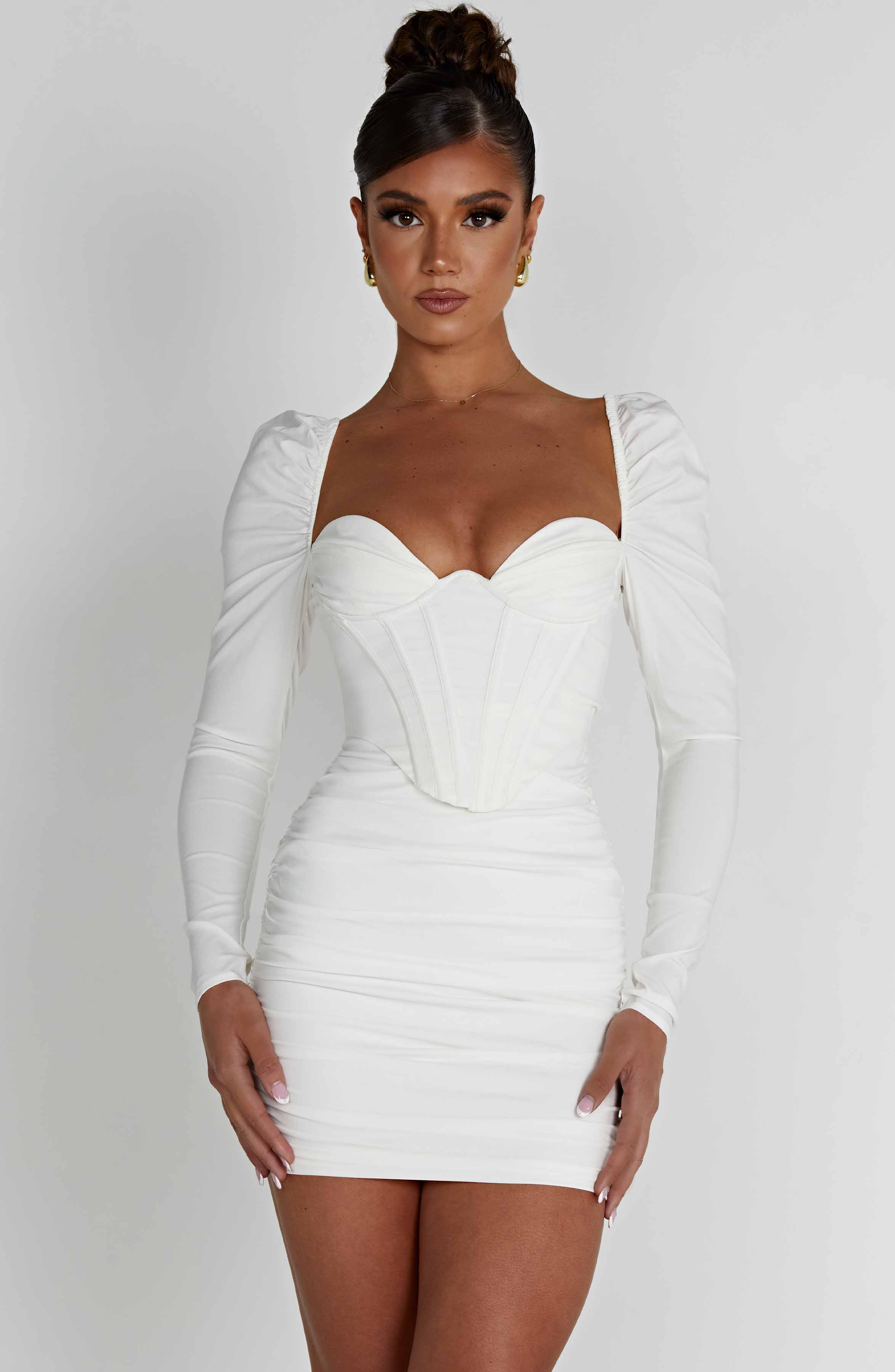 Louise Minikleid - Weiß