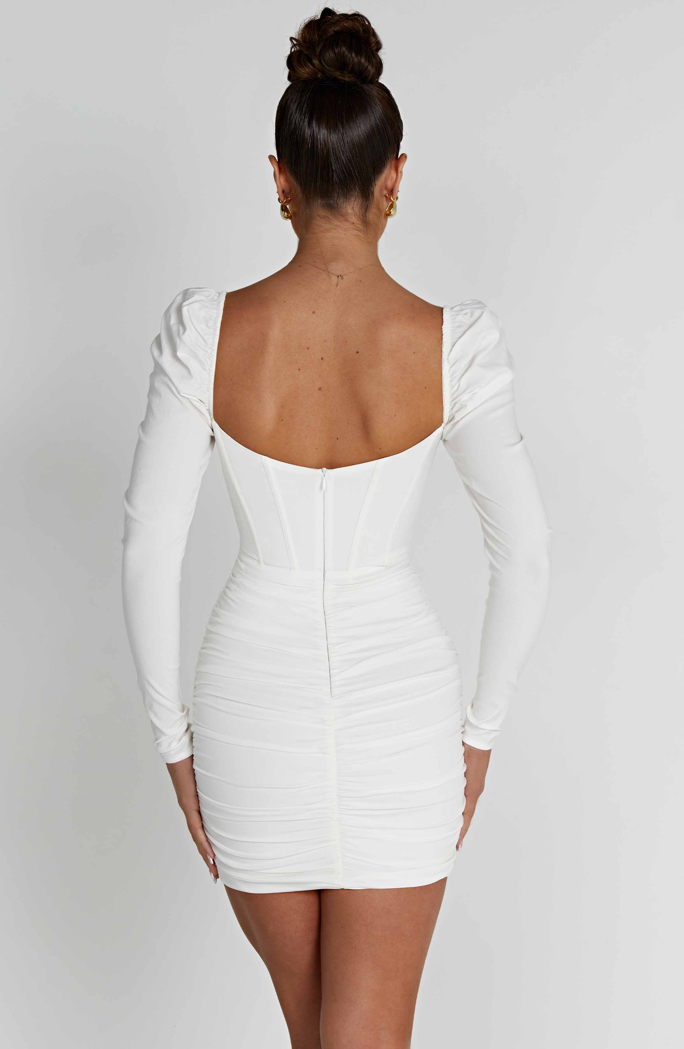 Louise Minikleid - Weiß