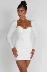 Louise Minikleid - Weiß