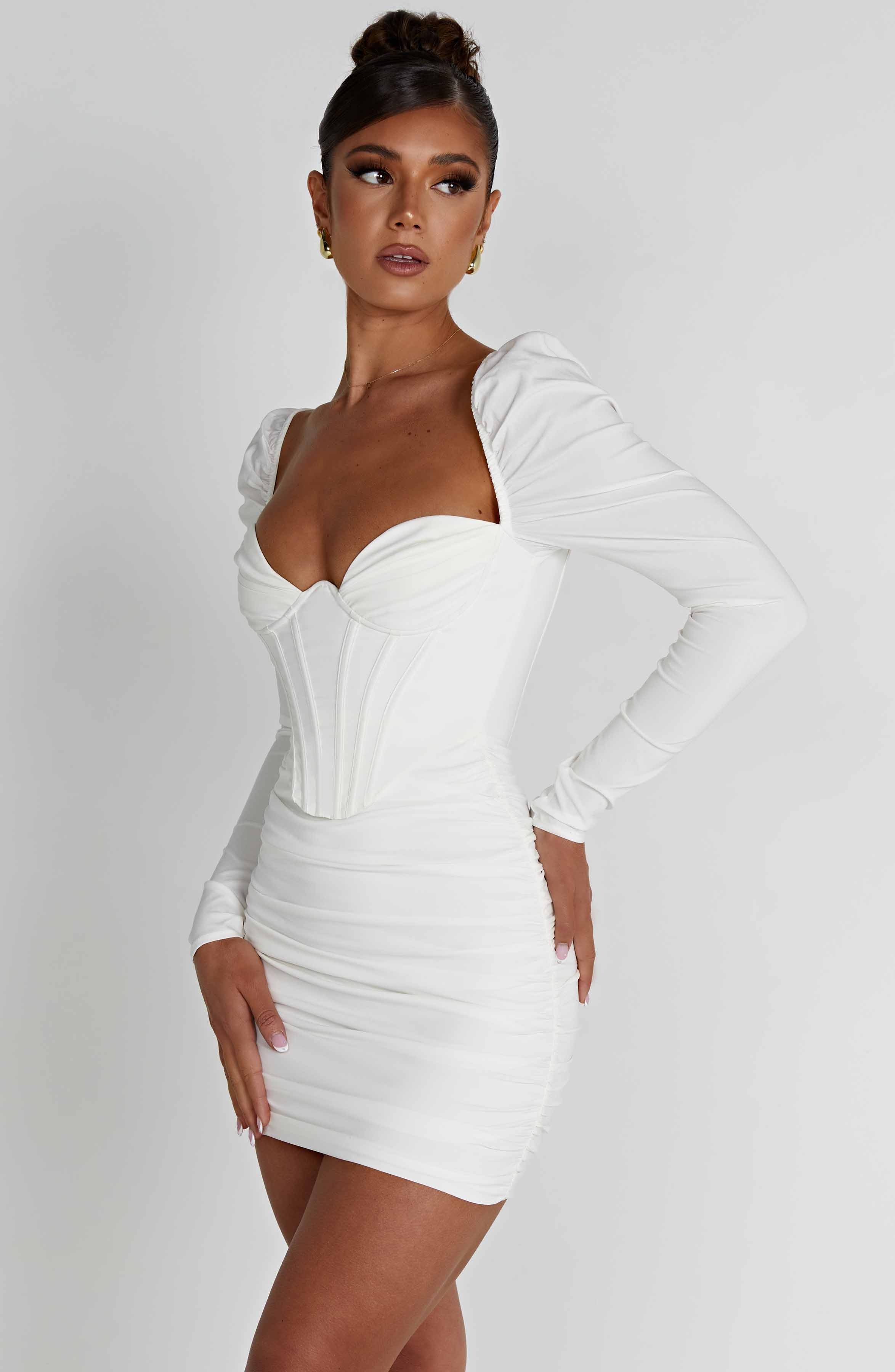 Louise Minikleid - Weiß