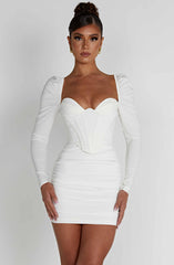Louise Minikleid - Weiß