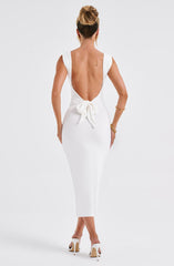 Malina Midi Dress - Ivory