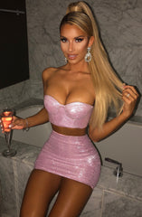 Patrice Top - Pink Glitter