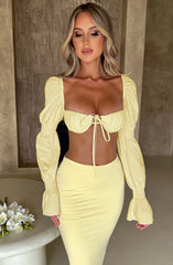 Perla Top - Lemon