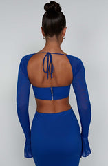 Priscilla Top - Blue