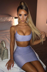 Rumi Top - Purple Sparkle