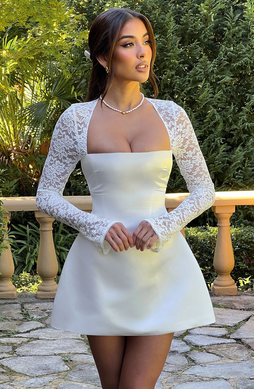dorothy mini dress ivory Dorothy Dress Ivory Noralee