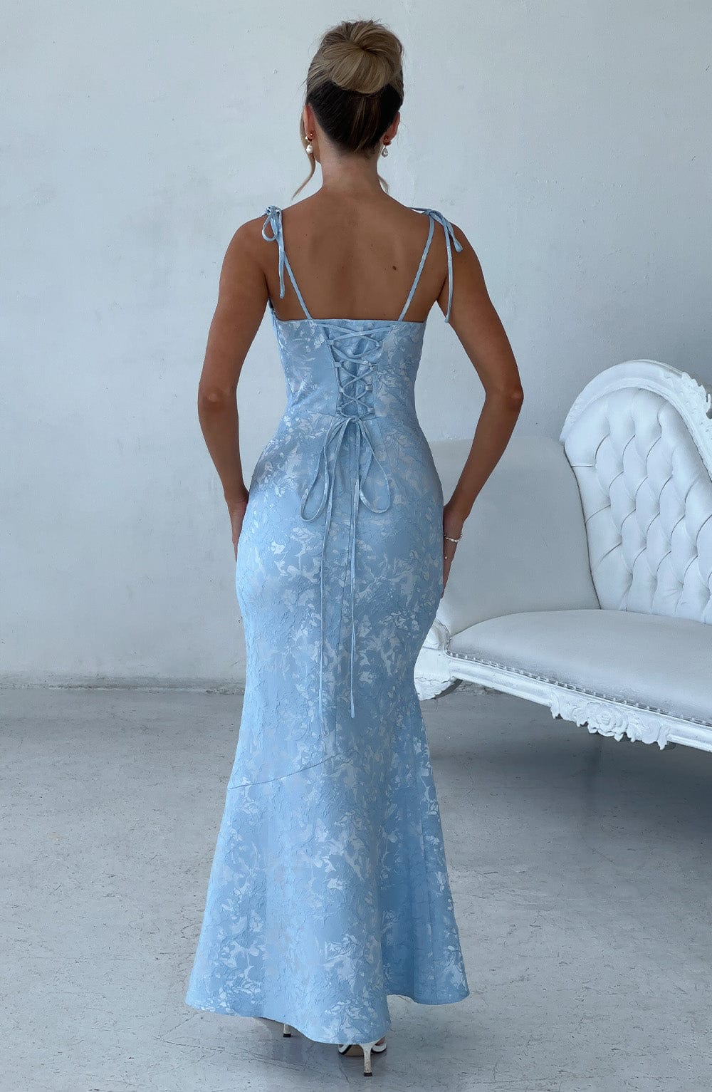 Whitney Maxi Dress - Blue uberjewellery Whitney Maxi Dress - Blue uberjewellery