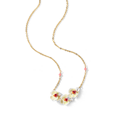 Phalaenopsis Sweet Pearl Flower Necklace