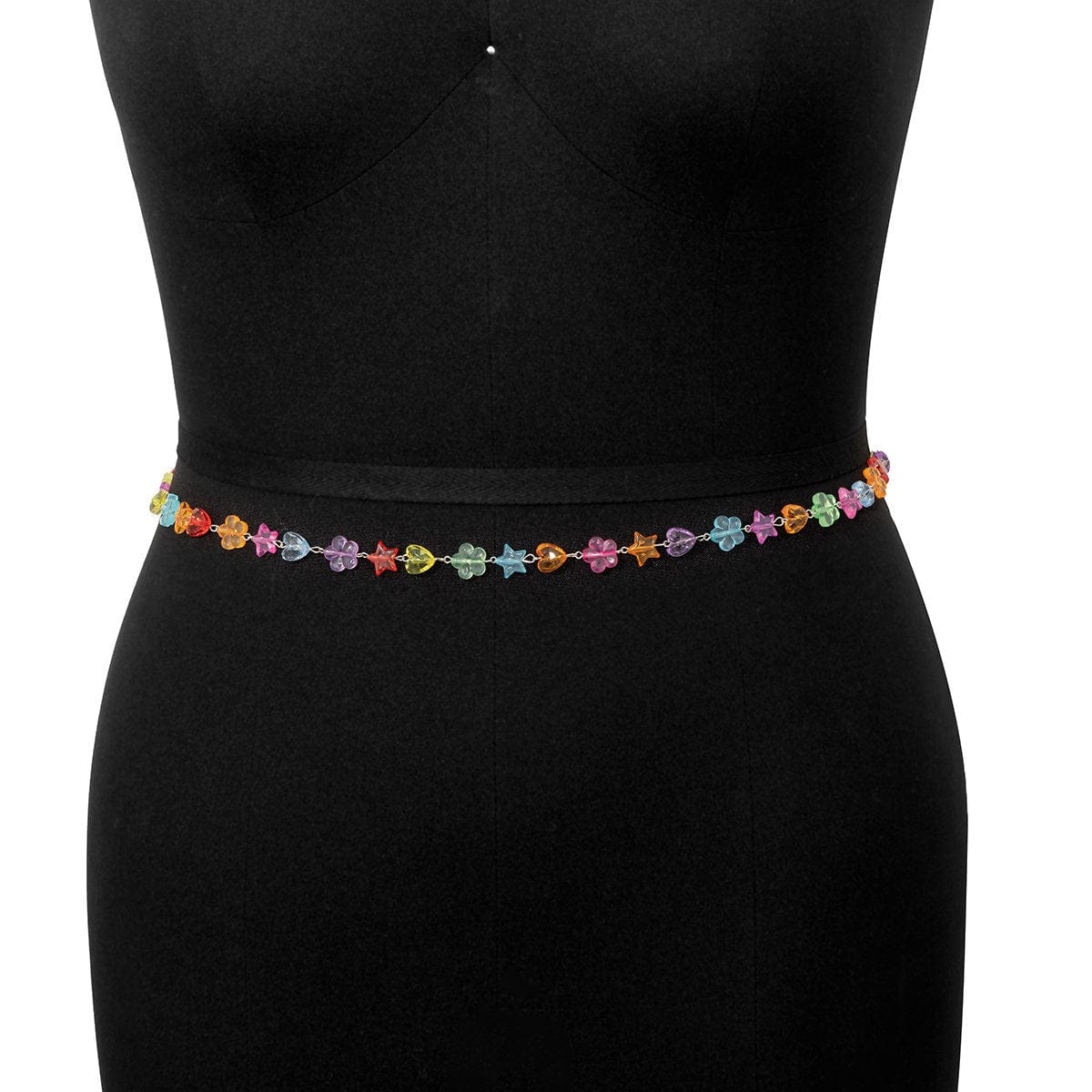 Bohemia Crystal Floral Star Heart Waist Chain