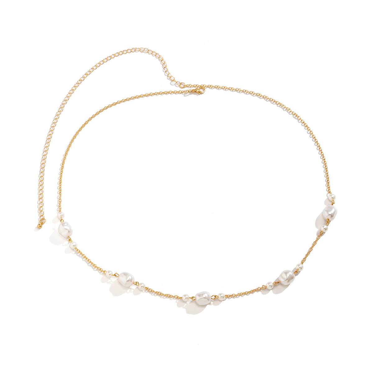 Bohemian Irregular Pearl Waist Chain