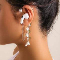 Chic Anti-lost Wireless AirPods Earphone Lily Of The Valley Ear Wrap