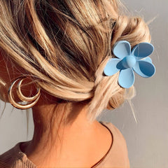 Chic Colorful Flower Hair Clip